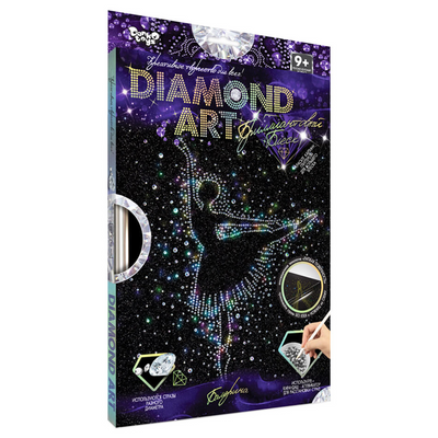 Комплект креативної творчості "DIAMOND ART" DAR-01, 10 видів DAR-01-01 фото
