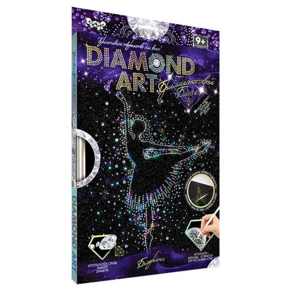 Комплект креативної творчості "DIAMOND ART" DAR-01, 10 видів DAR-01-01 фото
