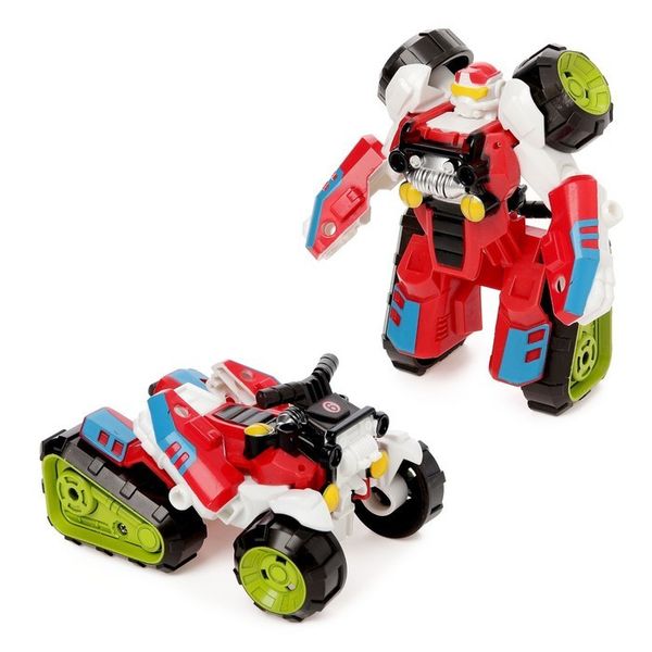 Іграшковий трансформер 675-9 робот + квадроцикл 675-9(Red) фото