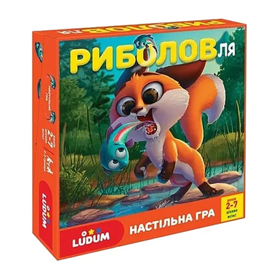 Дитяча настільна гра "Риболовля" LD1049-54 українська мова Ludum LD1049-54 фото