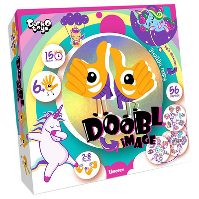 Розважальна настільна гра "Doobl Image" DBI-01-01U укр. мовою DBI-01-04U фото