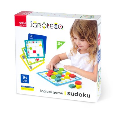 Логическая игра для детей "Судоку" Igroteco 900514 геометрические фигуры 900514 фото