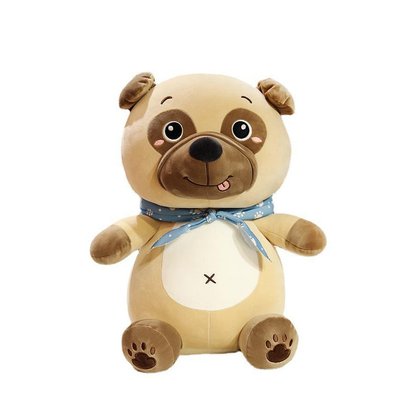 Мягкая игрушка М 13945 "Собачка", 3 виды, размер одеяла 166х110см, высота игрушки 45см М 13945(Light brown) фото