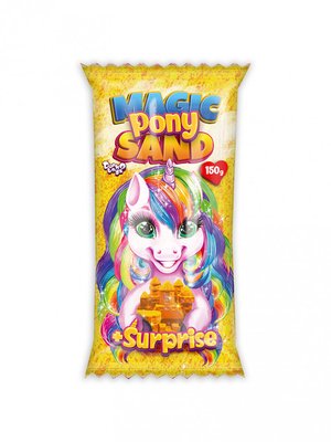 Набір для творчості "Кінетичний пісок "Magic Pony Sand" MPS-01-01, 150 г MPS-01-04 фото
