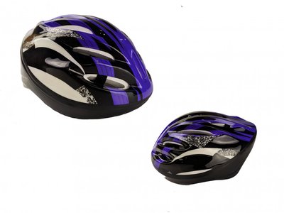 Шлем для катания на велосипеде, самокате, роликах MS 0033 большой MS 0033 (Purple) фото