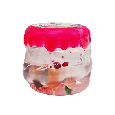 В'язка маса, слайм "Crystal Slime" CS-01-01U з намистинками CS-01-01U(Pink) фото