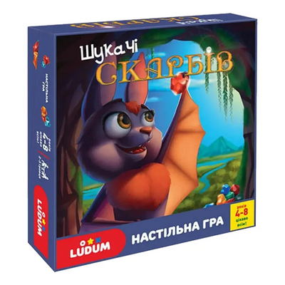Дитяча настільна гра "Шукачі скарбів" LD1049-55 українська мова Ludum LD1049-55 фото