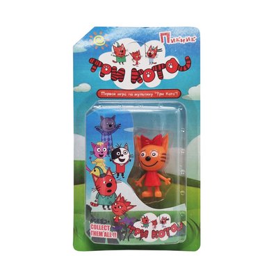 Фігурка героя з мультика Три коти HT18231 пластик HT18231(Red) фото