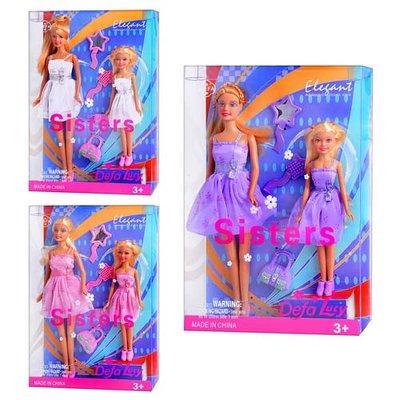 Кукла типа Барби с дочкой DEFA 8126 и аксессуарами 8126 фото