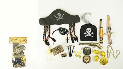 Детский игровой набор Пирата ZP2626 с крюком и шляпой ZP2626 фото