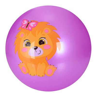 Мяч детский Животные Bambi MS 3509 9 дюймов MS 3509(Violet) фото