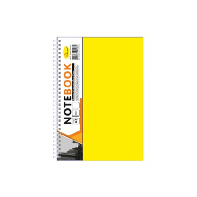 Блокнот А5 АП-1505, 80 листів, пружина збоку АП-1505(Yellow) фото