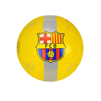 М'яч футбольний Bambi FB20127 №5, PU діаметр 21 см FB20127(Yellow) фото
