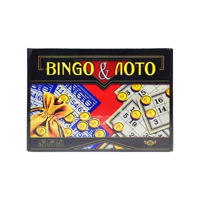 Настільна гра "Bingo & Лото" Майстер MKL1005 MKL1005 фото
