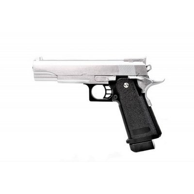Детский пистолет на пульках "Colt M1911" Galaxy G6S металл серебро G6S фото