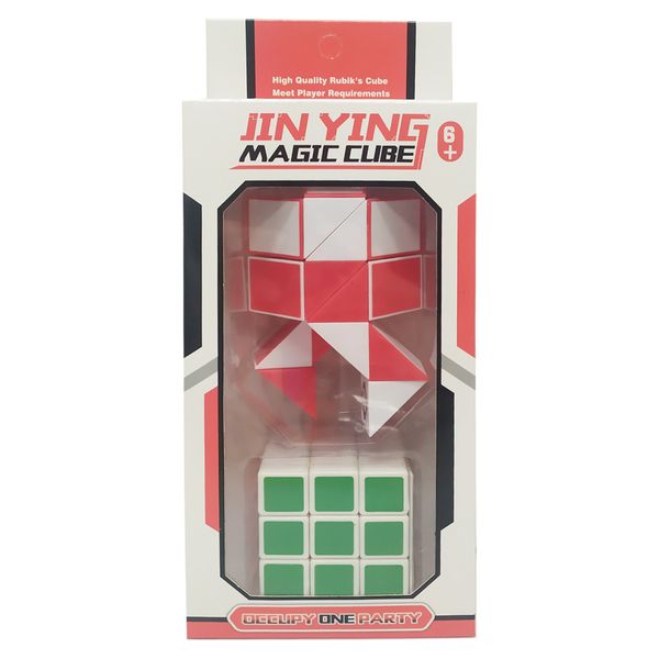 Кубик зі змійкою T1110 в коробці T1110(Red) фото
