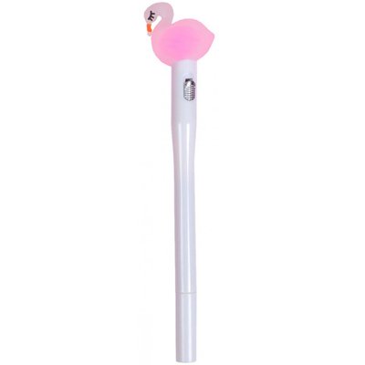 Ручка гелевая "Фламинго" GP-1093, светится GP-1093(Grey) фото