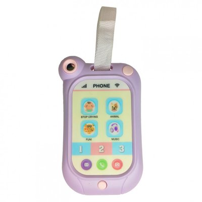 Іграшка мобільний телефон G-A081 інтерактивний G-A081(Violet) фото