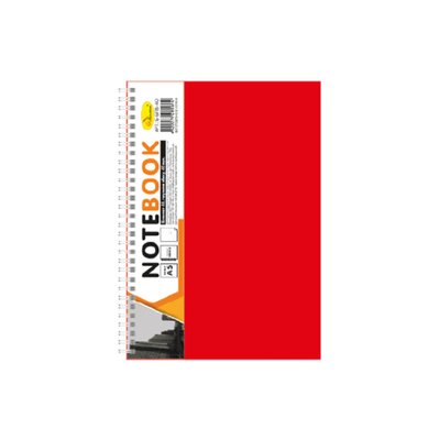 Блокнот А5 АП-1505, 80 листів, пружина збоку АП-1505(Red) фото