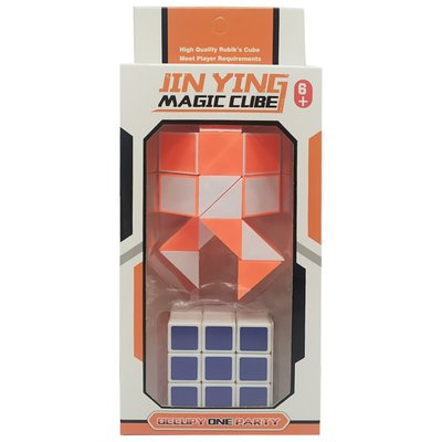 Кубик зі змійкою T1110 в коробці T1110(Orange) фото