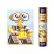 Картина за номерами стікерами в тубусі "Робот жовтий" (WALL-E), 1200 стікерів 1883 33х48 см 1883-UM фото 1