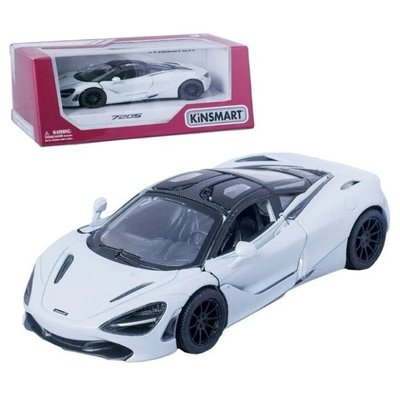 Дитяча колекційна машинка McLaren 720S KT5403W інерційна KT5403W(White) фото