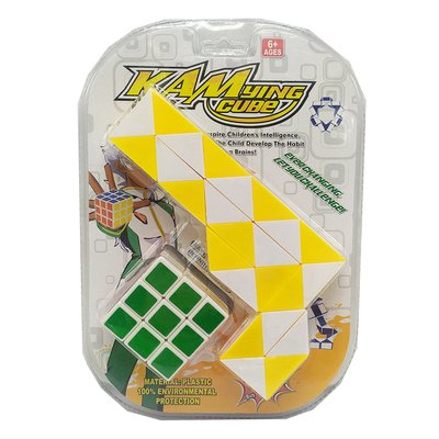 Кубик со змейкой T1157-3 в блистере T1157-3(Yellow) фото