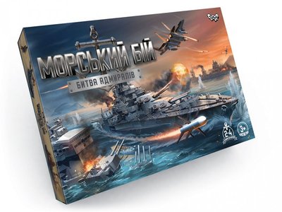 Настольная развлекательная игра "Морской бой. Битва адмиралов" G-MB-04U от 3 лет G-MB-04U фото