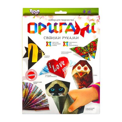 Набір для творчості "Орігамі" Ор-01-01…05, 6 фігурок Ор-01-01 фото