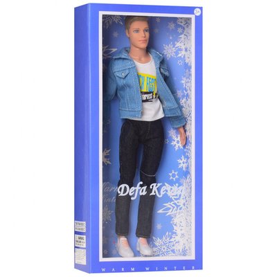Дитяча ігрова лялька Кен у зимовому одязі 8427 8427-3 фото