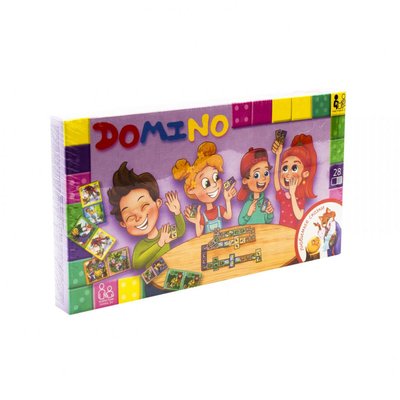 Дитяча настільна гра "Доміно: Улюблені казки" DTG-DMN-01, 28 елементів DTG-DMN-01 фото