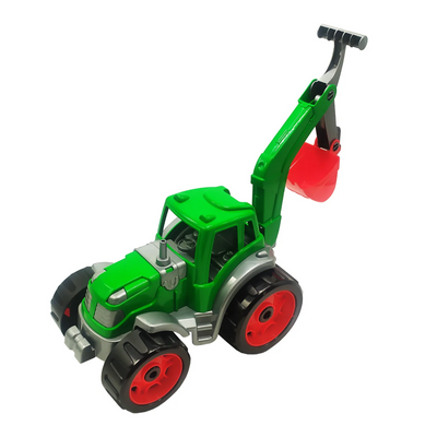 Іграшковий трактор з ковшем 3435TXK деталі рухливі 3435TXK(Green) фото