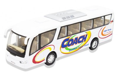Дитячий ігровий Автобус KS7101 відкриваються двері KS7101 W(White) фото