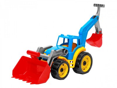 Дитячий іграшковий трактор 3671TXK з двома ковшами 3671TXK(Multicolor) фото