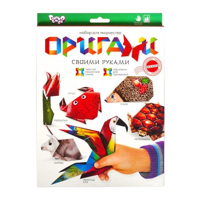 Набір для творчості "Орігамі" Ор-01-01…05, 6 фігурок Ор-01-05 фото