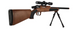 Дитяча іграшкова снайперська гвинтівка CYMA ZM51W з прицілом і лазером ZM51W фото 2