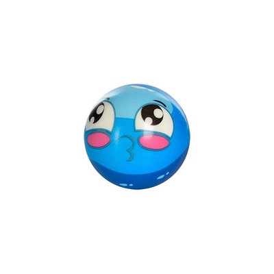 Мяч детский Смайл Bambi MS 3485 размер 6,3 см фомовый MS 3485(Blue) фото