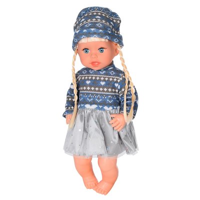 Детская кукла Яринка Bambi M 5602 на украинском языке M 5602(Grey-Blue) фото