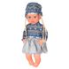 Дитяча лялька Яринка Bambi M 5602 українською мовою M 5602(Grey-Blue) фото