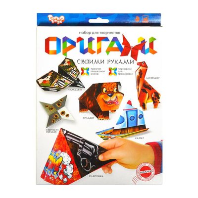 Набір для творчості "Орігамі" Ор-01-01…05, 6 фігурок Ор-01-02 фото