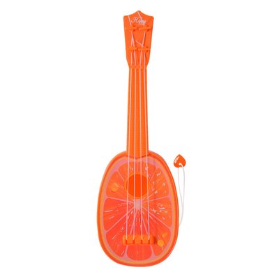 Игрушечная гитара Фрукты Bambi 8195-4 пластиковая 8195-4(Orange) фото