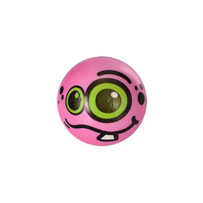 Мяч детский Монстрик Bambi MS 3438-2 диаметр 7,6 см фомовый MS 3438-2(Pink) фото