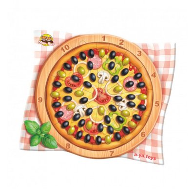 Настільна гра "Піца - рахунок" Ubumblebees (ПСФ081) PSF081 сортер PSF081 фото