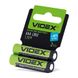Батарейка лужна Videx Alkaline LR03/AAA блістер 2 штуки мініпальчики Videx LR3 AAAx2 фото 1