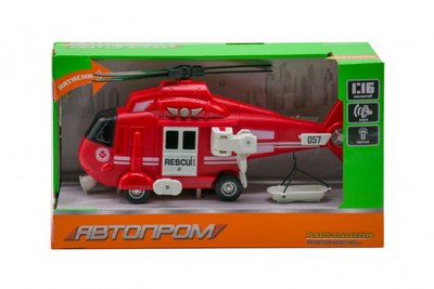 Іграшка Вертоліт 7674 зі звуковими ефектами 7674(Red) фото