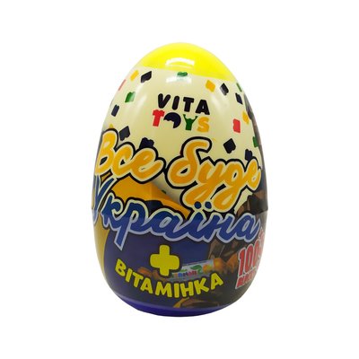 Конструктор в яйце "Все буде Украина" Vita Toys VTK 0090 100 деталей VTK 0090 фото