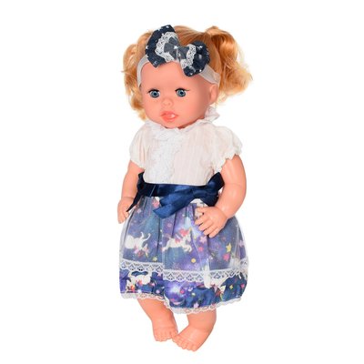 Дитяча лялька Яринка Bambi M 5603 українською мовою M 5603(White-Blue) фото