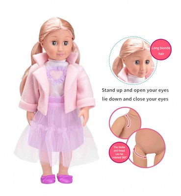 Кукла для девочек "A" 2045 мягконабивная 2045 фото