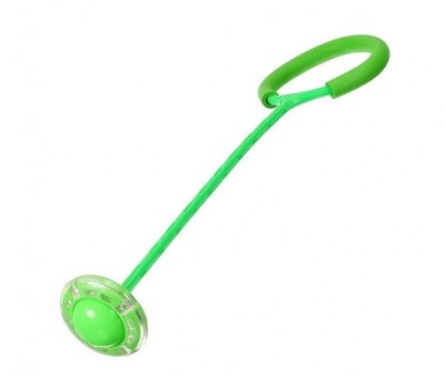 Нейроскакалка з колесом на одну ногу SR19001 62 см світиться SR19001(Green) фото