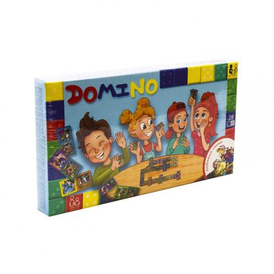 Дитяча настільна гра "Доміно: Улюблені казки" DTG-DMN-02, 28 елементів DTG-DMN-02 фото